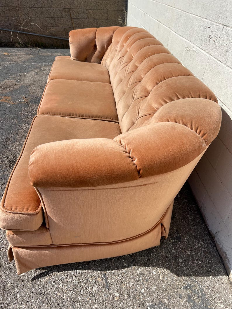 Vintage Tufted Chesterfield Sofa