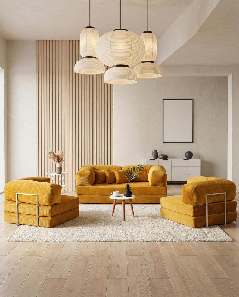 Handmade Modular Velvet Floor Sofa, Velvet Floor Couch, Low Seating Lounge Sofa