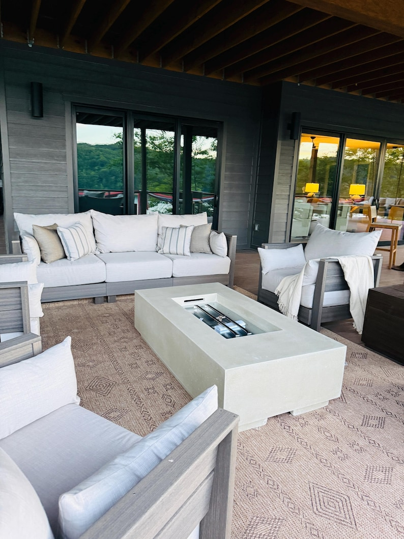 All-Weather Outdoor Sustainable Modular Deep Seating Patio furniture, Club Chair, Sofa, Sectional, Ottoman